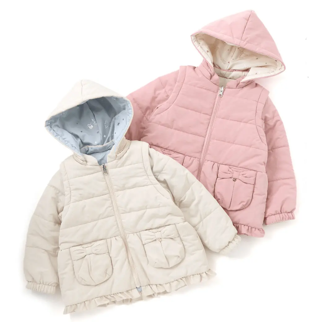 女の子 8WAYアウター