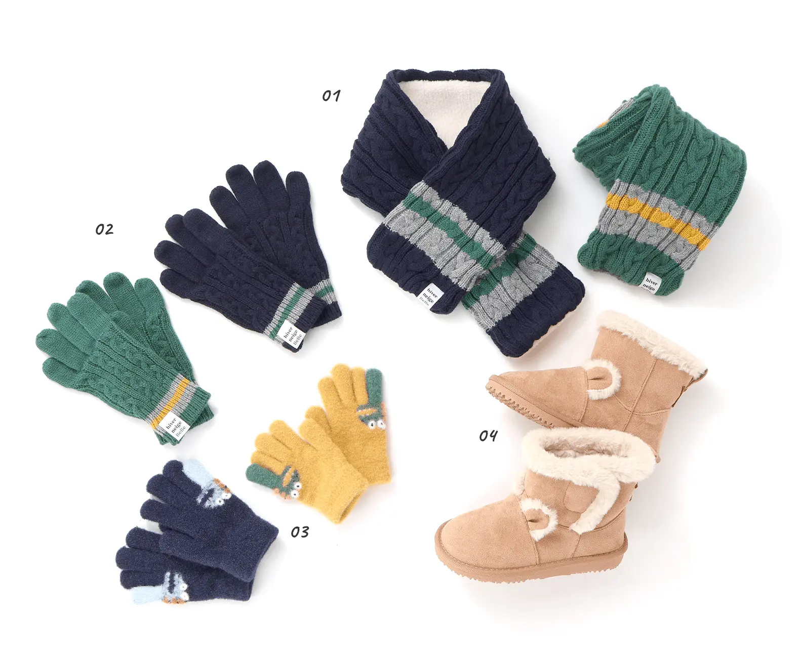 男の子冬小物アイテム