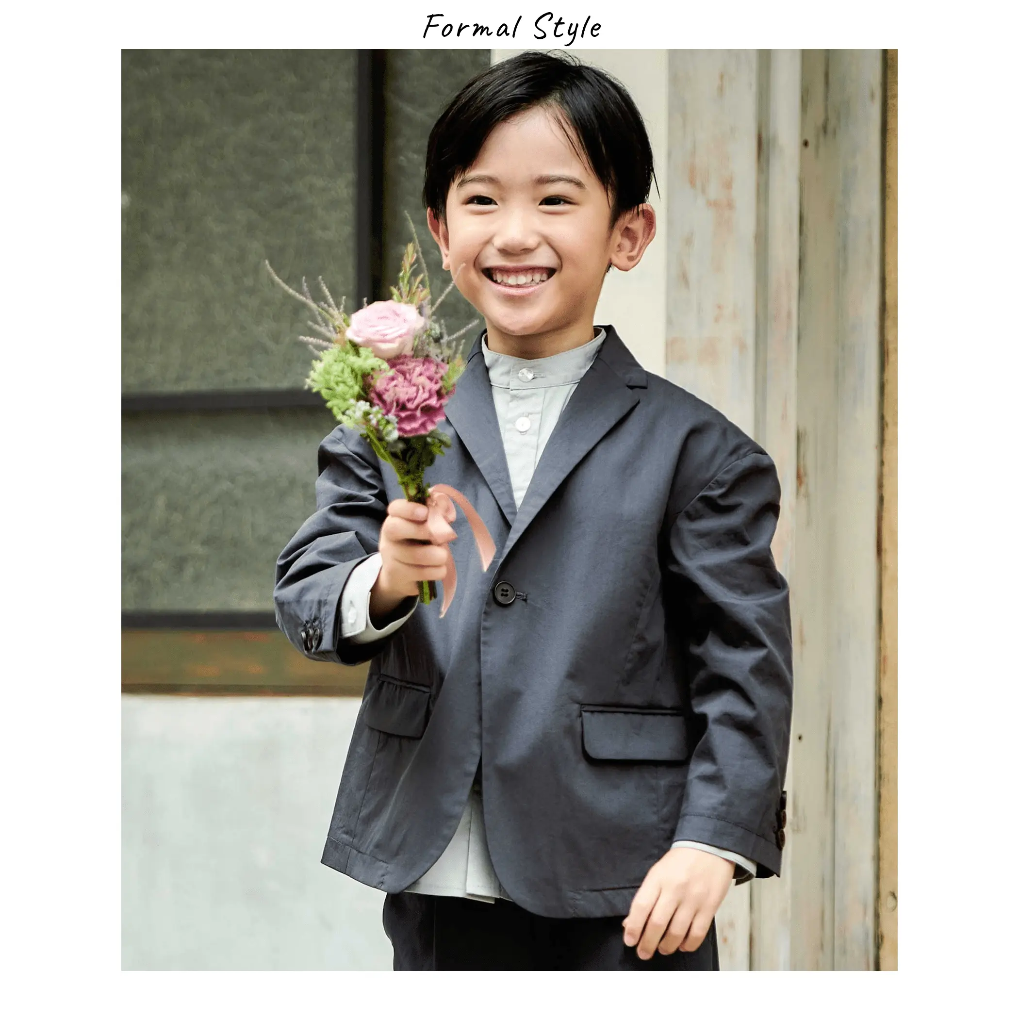 フォーマルジャケット着用画像