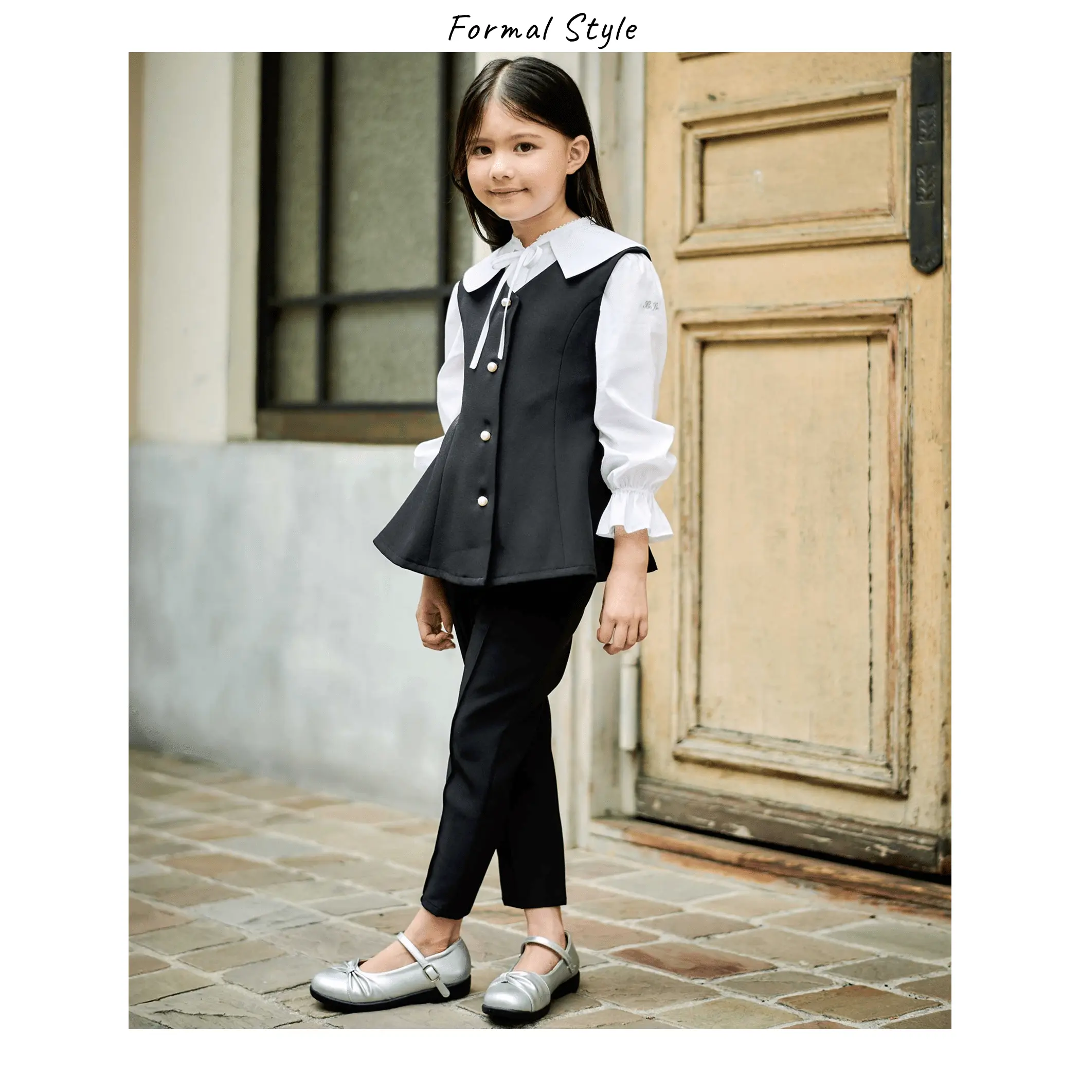 フォーマルベスト着用画像