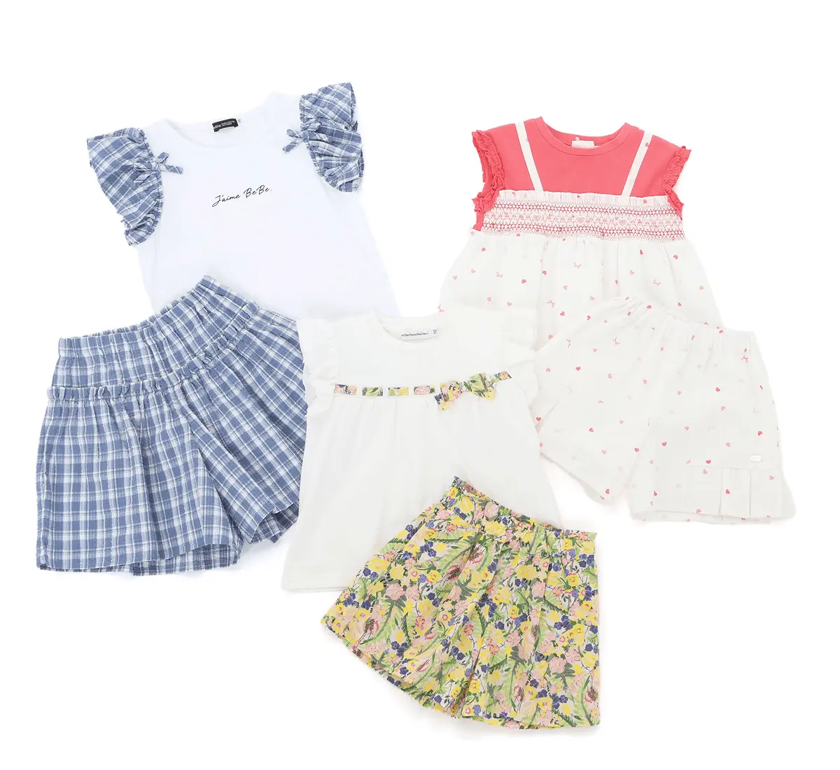 セットアップ女の子の集約アイテム