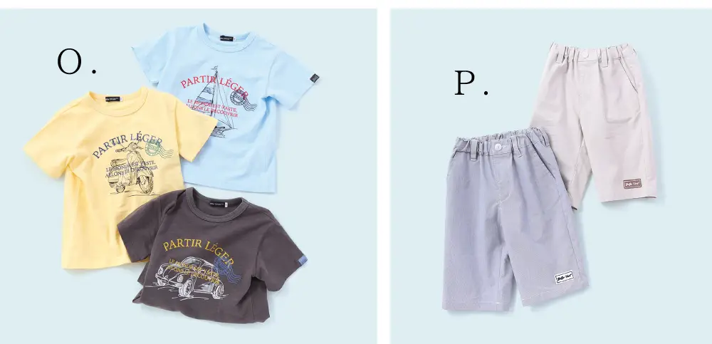 BeBe(べべ) 春夏新作 男の子向けトラッドスタイル