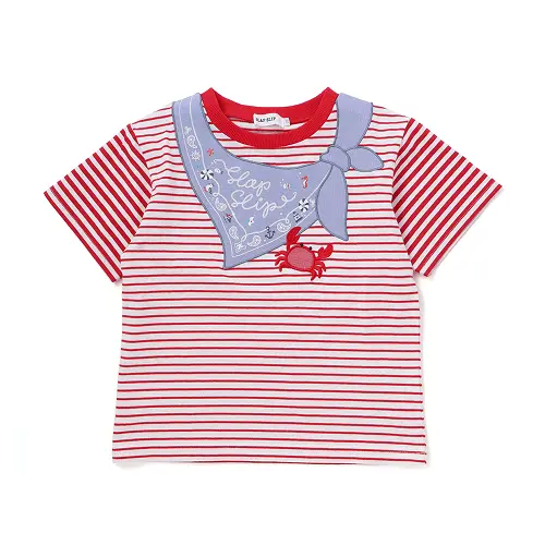 男の子ボーダーTシャツ