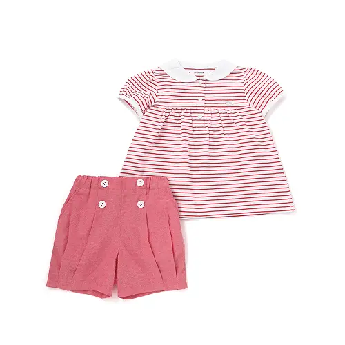 女の子ボーダーセットアップ