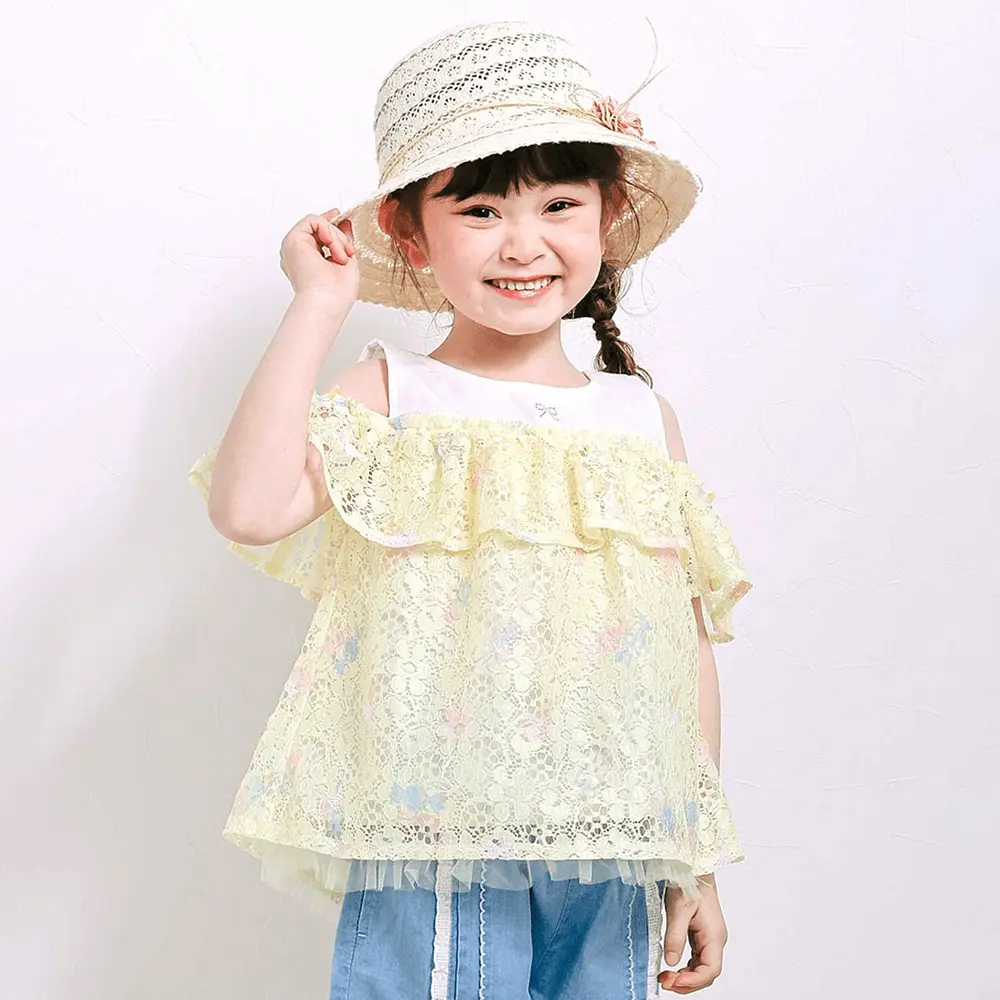 キッズリンクコーデ・レースキャンディ柄