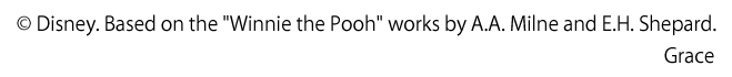 Disney. Based on the 'Winnie the Pooh' works by A.A. Milne and E.H. Shepard.
