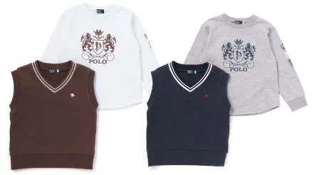 ベスト+長袖Tシャツセットの商品詳細