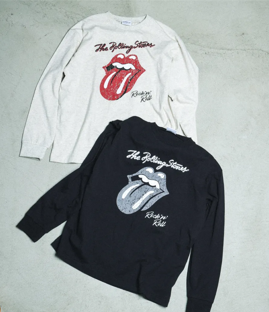 SLAP SLIP 大人用プリント長袖Tシャツ