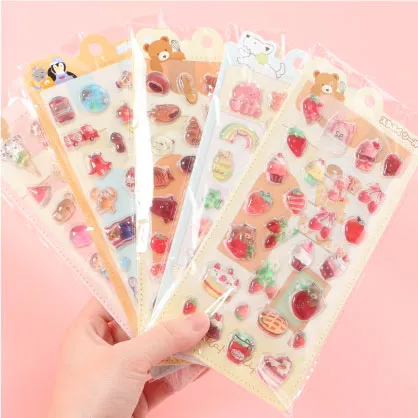SLAP SLIP スラぷくシール(カチカチ立体3Dシール) 単品商品画像