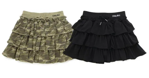 ティアードスカパン（迷彩柄）の商品画像