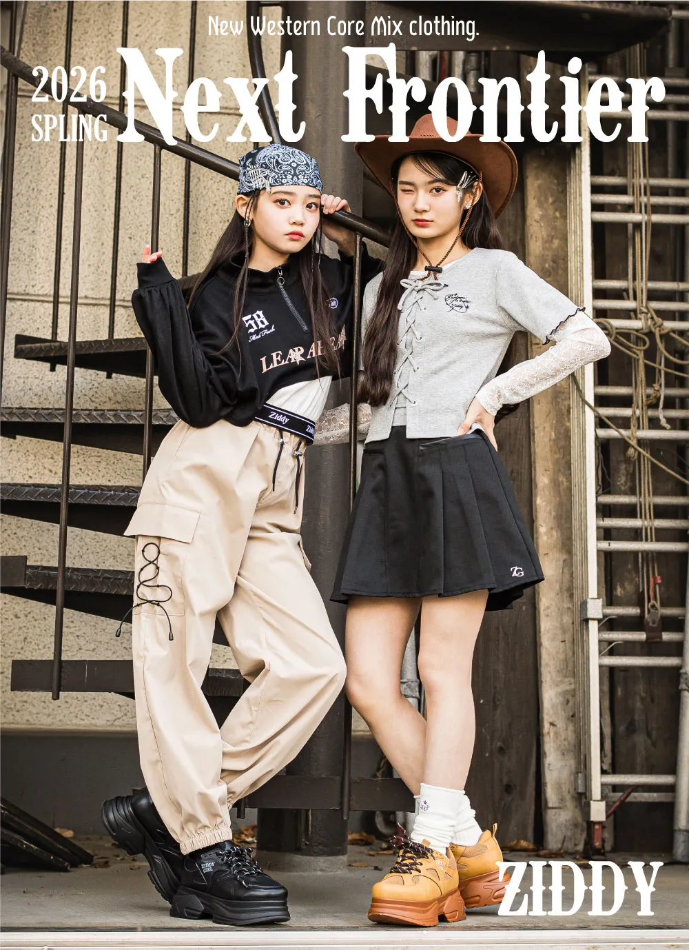 ZIDDY (ジディ) 2026春夏：韓国トレンド×ウェスタンコア スタイル特集メインビジュアル